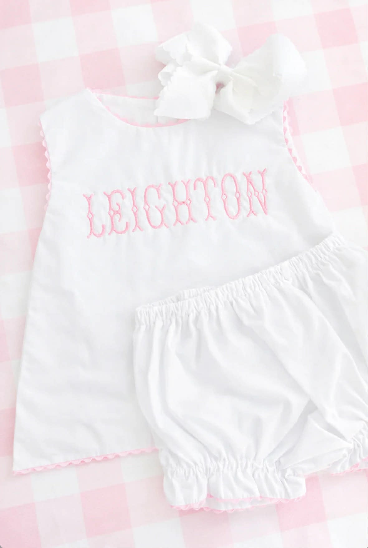 Ric Rac Diaper Set